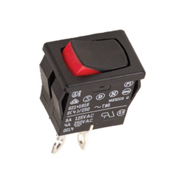 54-074 SWITCH ROCKER SPDT 8A 125V