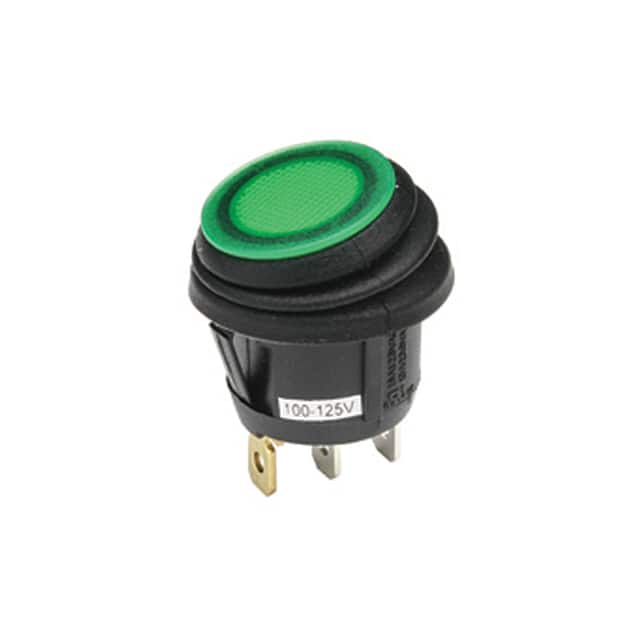 54-526W SWITCH ROCKER SPST 16A 125V