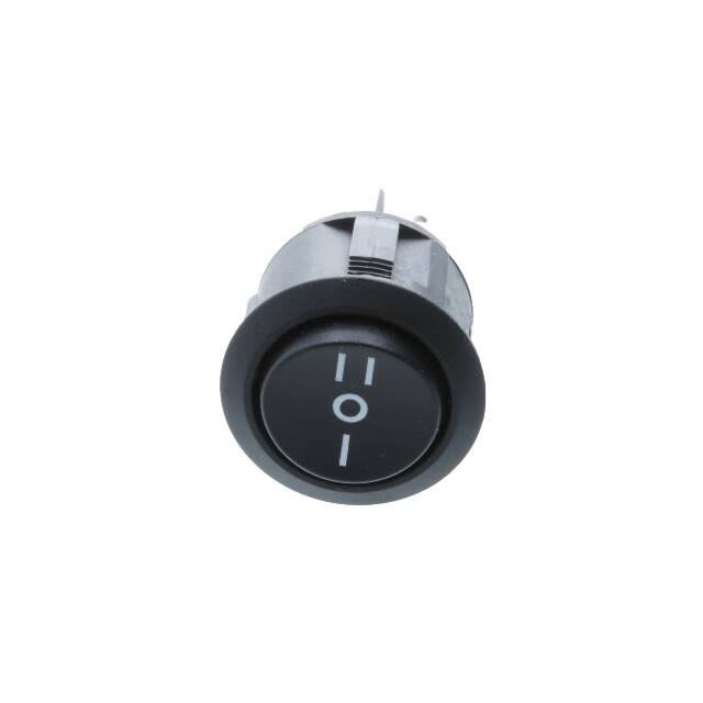 RA1-2F-DC-2-B-5 ROUND ROCKER DP ON-OFF-ONPRINT