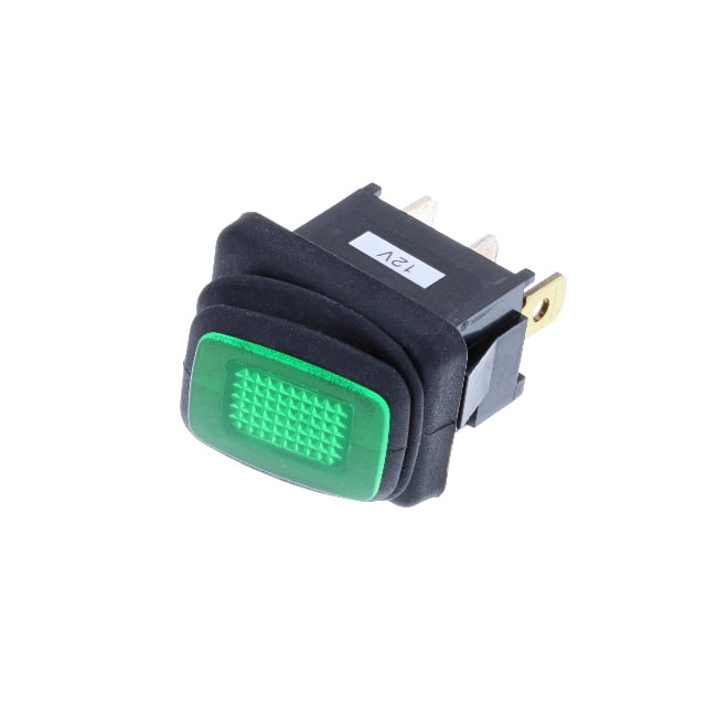 RF3-1A-DC-2-GL MINI SPST OFF-ON LED- IP65 DC