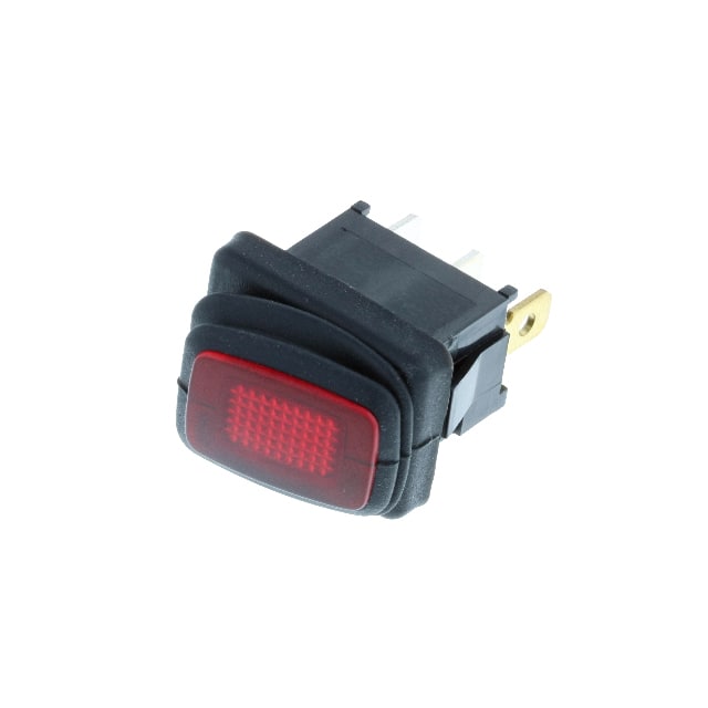 RF3-1A-DC-2-RL MINI SPST OFF-ON LED- IP65 DC