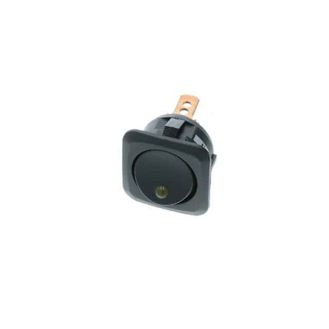 RC-1A-DC-1-AL SNAP-IN  SPST OFF-ON AMBER LED