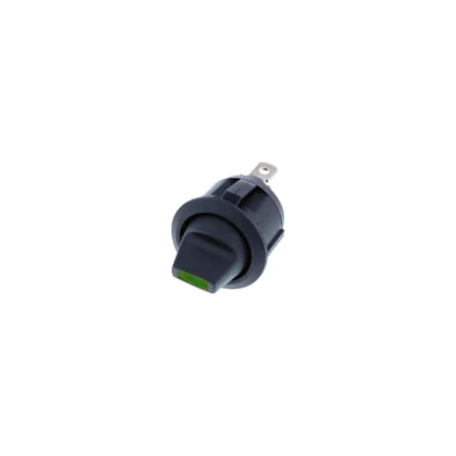 RA5-1A-DC-2-GL PADDLE ROCKER 4P SPST GREEN LED