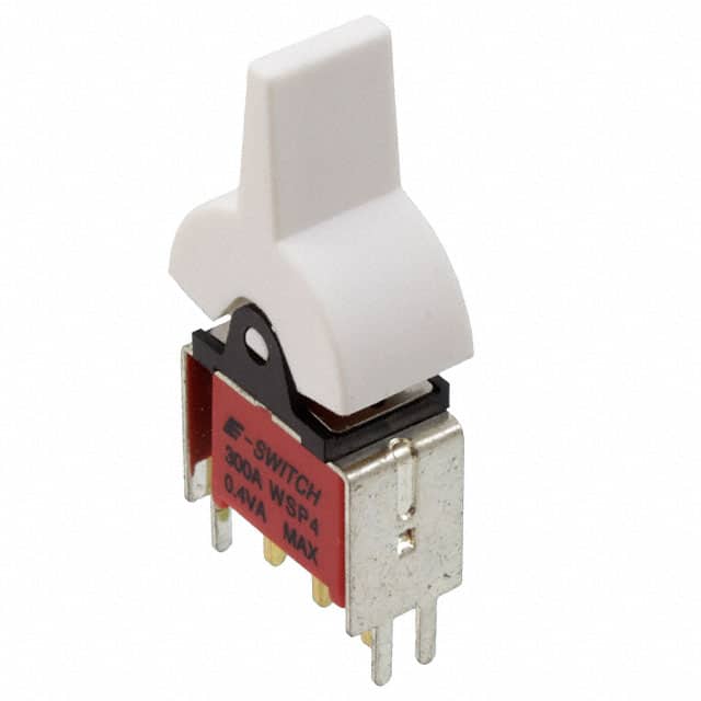 300AWSP4J2WHTVS2RE SWITCH ROCKER SPDT 0.4VA 20V