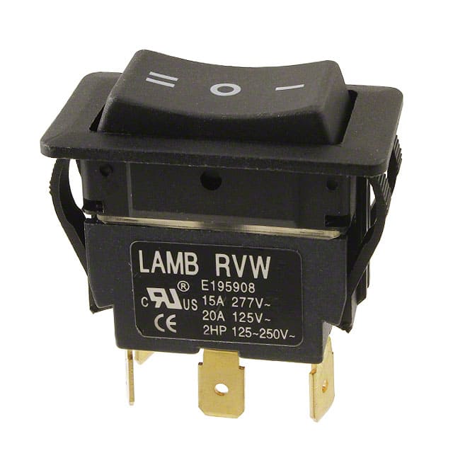 RVW4Z07D112S SWITCH ROCKER 20A 125V