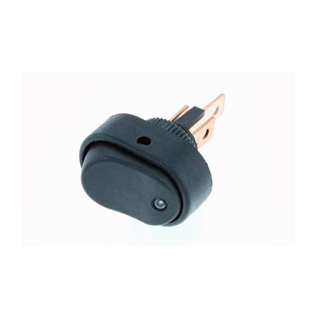 RD2-1A-DC-1-UL OVAL-SHAPED OFF-ON BLUE LED