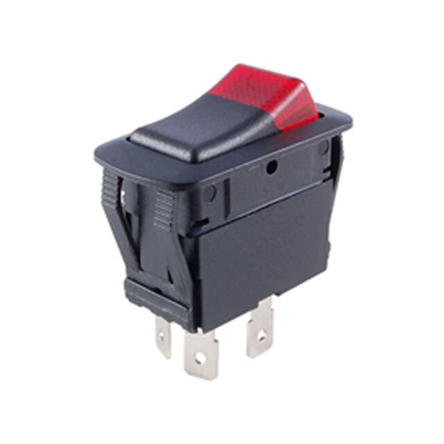 54-231W SWITCH ROCKER SPST 21A 14V