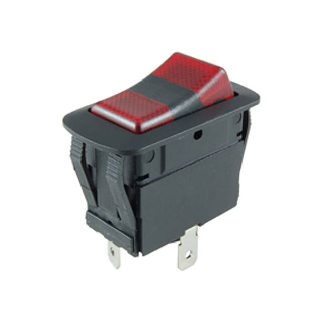 54-248W SWITCH ROCKER SPDT 21A 14V