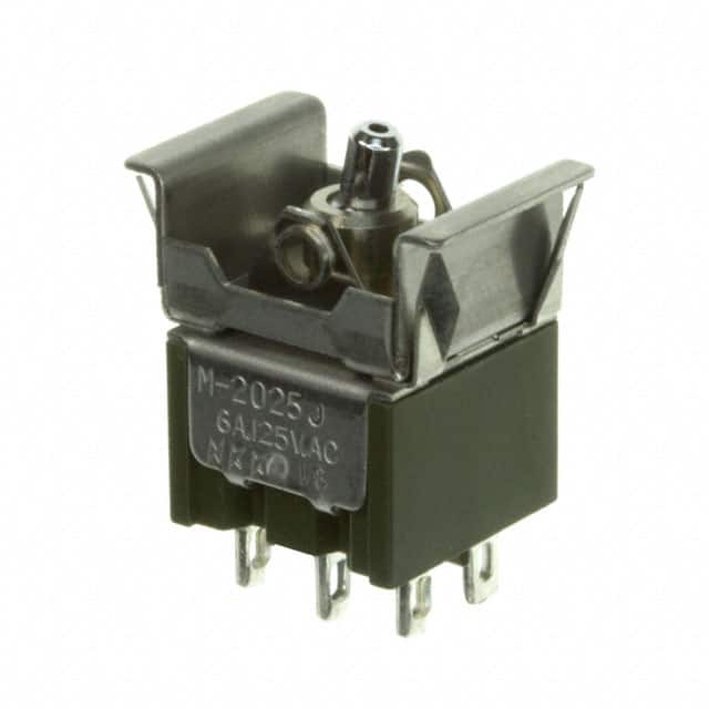 M2025TJW01-FC SWITCH ROCKER DPDT 6A 125V