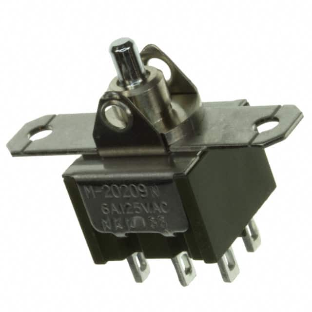 M2027TNW01 SWITCH ROCKER SP3T 6A 125V