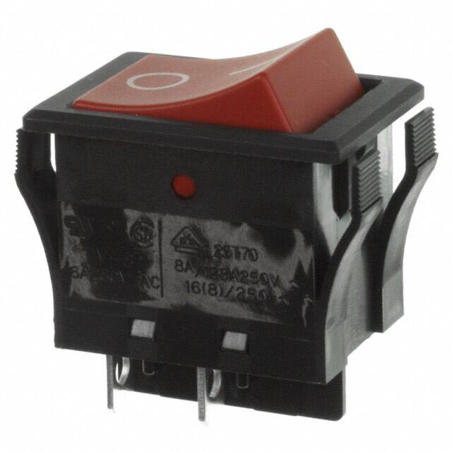 JWL11RC2A/UCV SWITCH ROCKER SPST 16A 125V