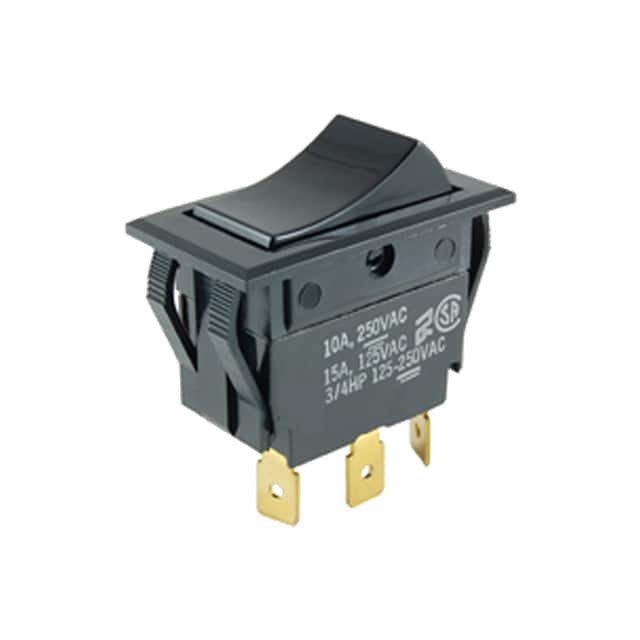 54-048 SWITCH ROCKER SPDT 15A 125V