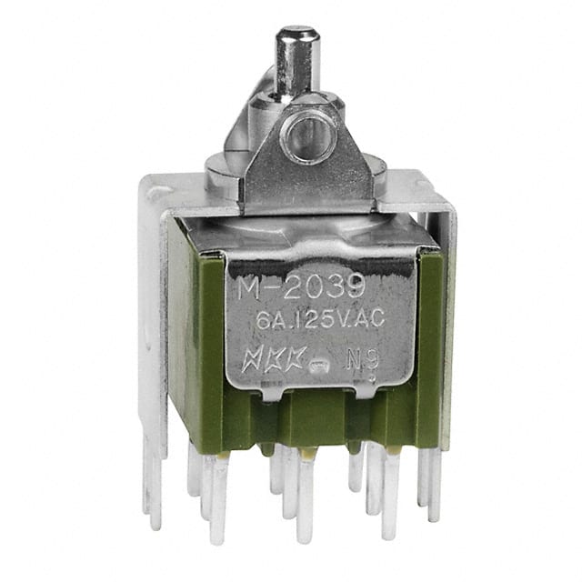 M2039TXW13 SWITCH ROCKER 3PDT 6A 125V