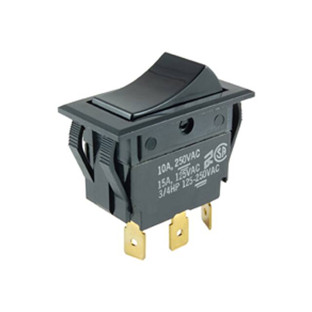 54-049 SWITCH ROCKER SPDT 15A 125V