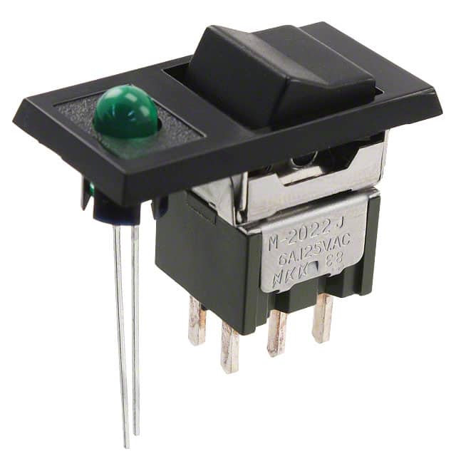 M2022TJW02-FA-2A-F SWITCH ROCKER DPDT 6A 125V