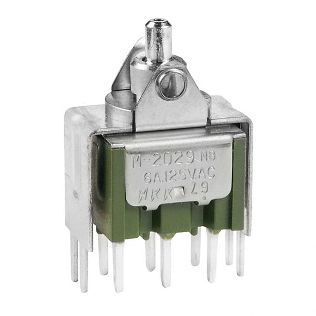 M2029TXW13 SWITCH ROCKER DPDT 6A 125V