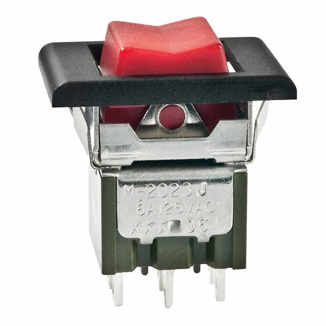 M2023TJW01-FC-1A SWITCH ROCKER DPDT 6A 125V