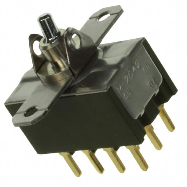 M2042TNG03 SWITCH ROCKER 4PDT 0.4VA 28V