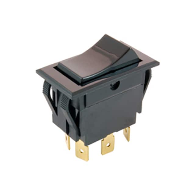 54-117 SWITCH ROCKER DPDT 15A 125V