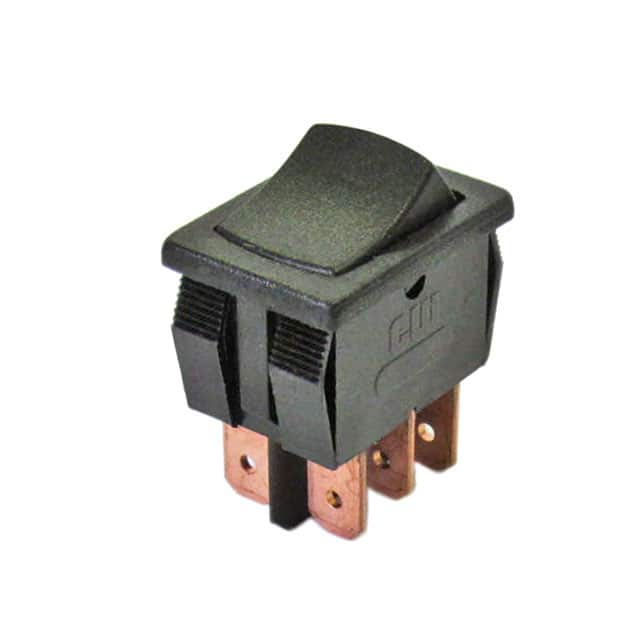GRS-4022-0001 SWITCH ROCKER DPDT 8A 125V