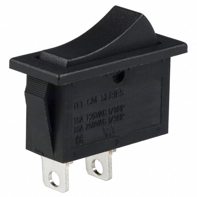 CM102J12S207QA SWITCH ROCKER SPST 16A 125V