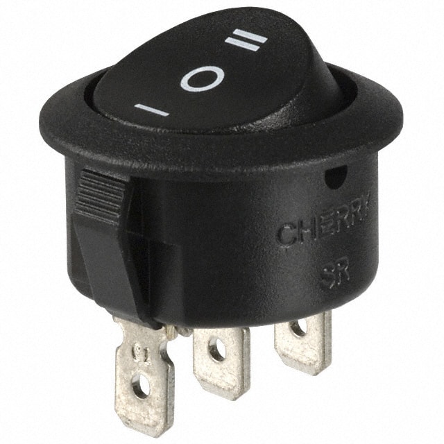 SRJ24A3HBBNN SWITCH ROCKER SPDT 20A 125V