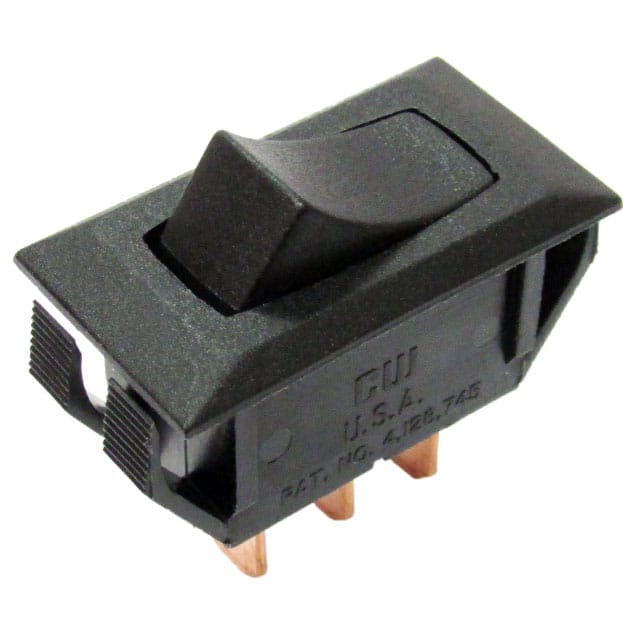 GRS-2012A-2001 SWITCH ROCKER SPDT 8A 125V