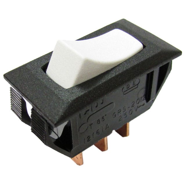 GRS-2012A-2008 SWITCH ROCKER SPDT 13A 125V