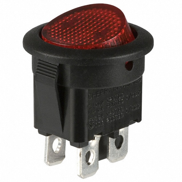 RRA32H3BBRLN SWITCH ROCKER DPST 10A 125V