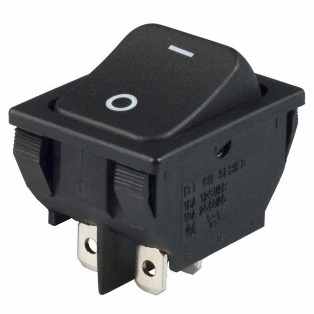 CN202J12S215HQ SWITCH ROCKER DPST 16A 125V
