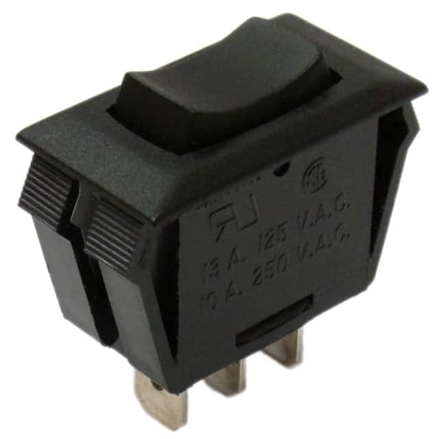 GRS-2013B-0000 SWITCH ROCKER SPDT 13A 125V
