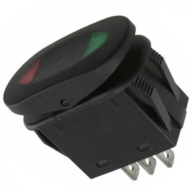 GRB271D3BBGR2D1 SWITCH ROCKER SPDT 21A 14V