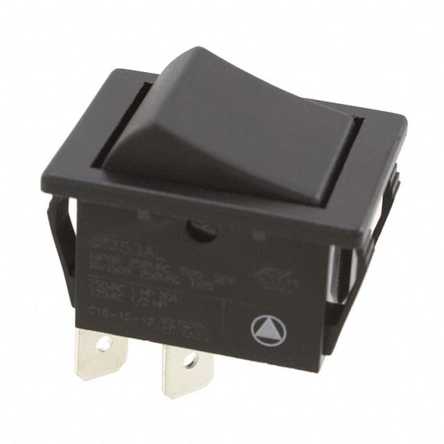 C1350ALBB-B SWITCH ROCKER DPST 20A 250V