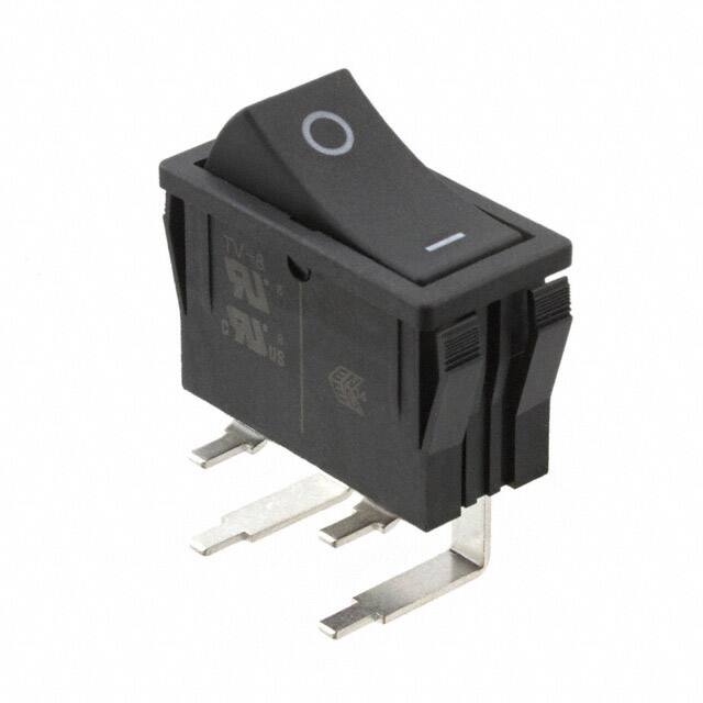 CF-LA-2KC5-3C SWITCH ROCKER DPST 16A 125V
