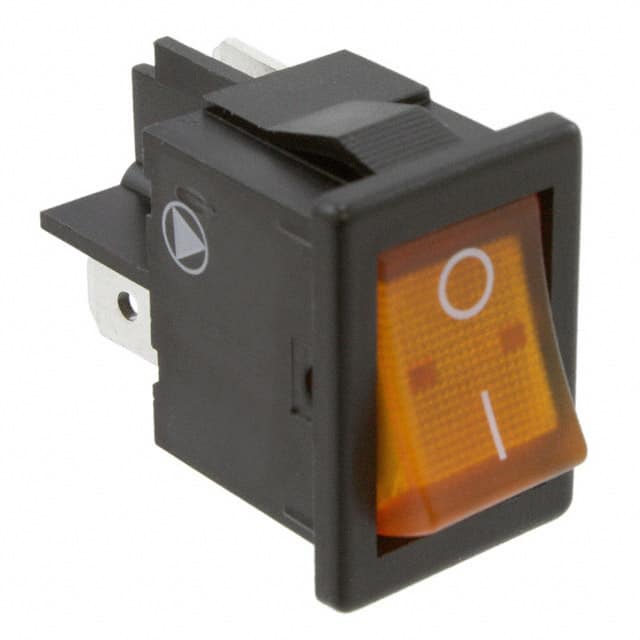 H8503VBBA3-551W-B SWITCH ROCKER SPST 15A 250V