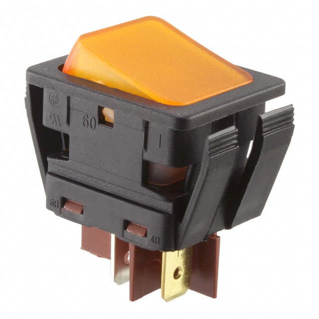 C6058ALBA2-B SWITCH ROCKER SPST 20A 277V