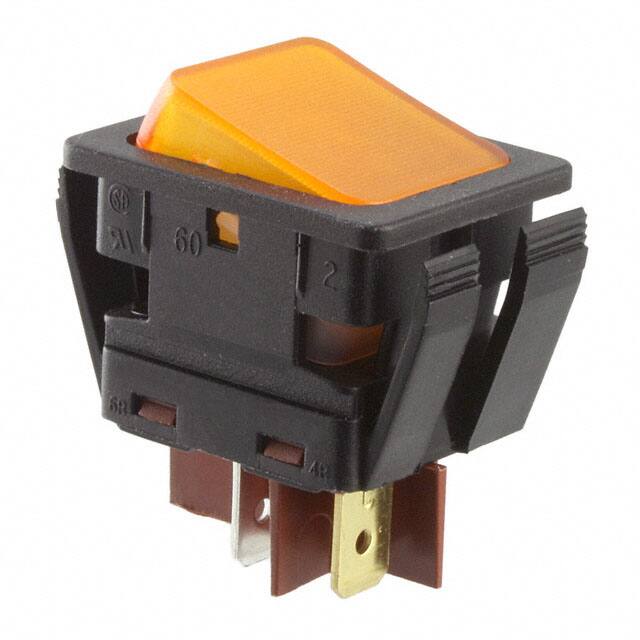 C6055ALBA2-B SWITCH ROCKER SPST 20A 277V