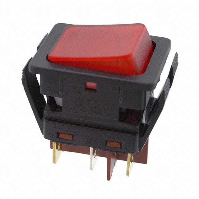C6056ALBR2-B SWITCH ROCKER SPST 20A 277V