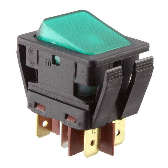 C6057ALBG2-B SWITCH ROCKER DPST 20A 277V