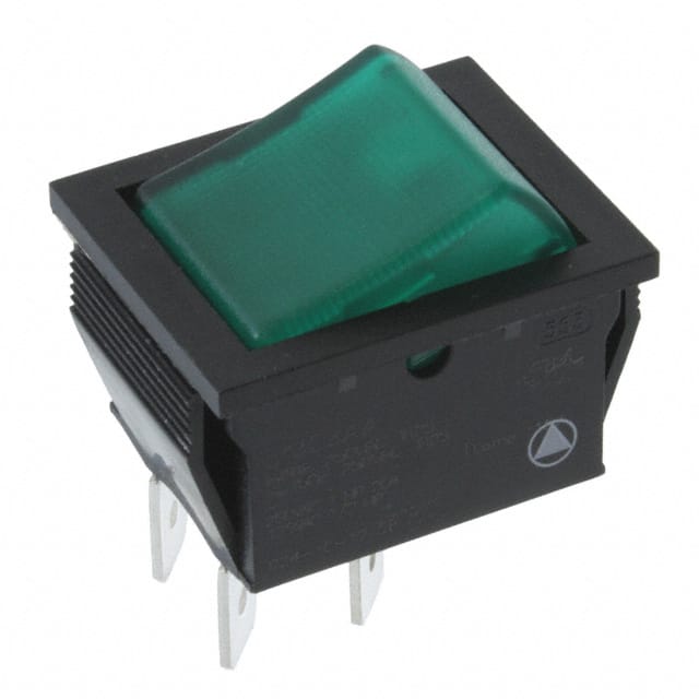 C1353AABG2-B SWITCH ROCKER DPST 20A 250V
