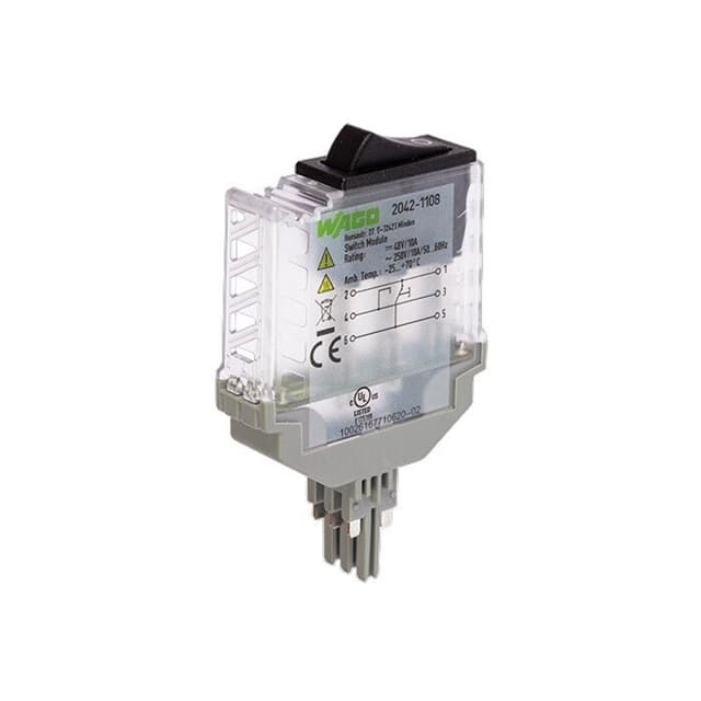 2042-1108 SWITCH-MOD CO-MOM 250VAC, TRANSL
