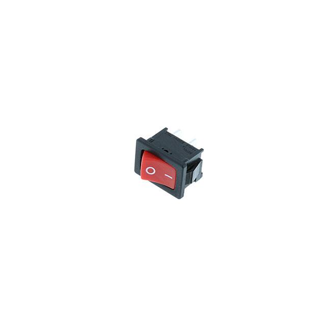 RF1-1A-AC-2-R-1 VAC MINI, SPST OFF-ON W/PRINT