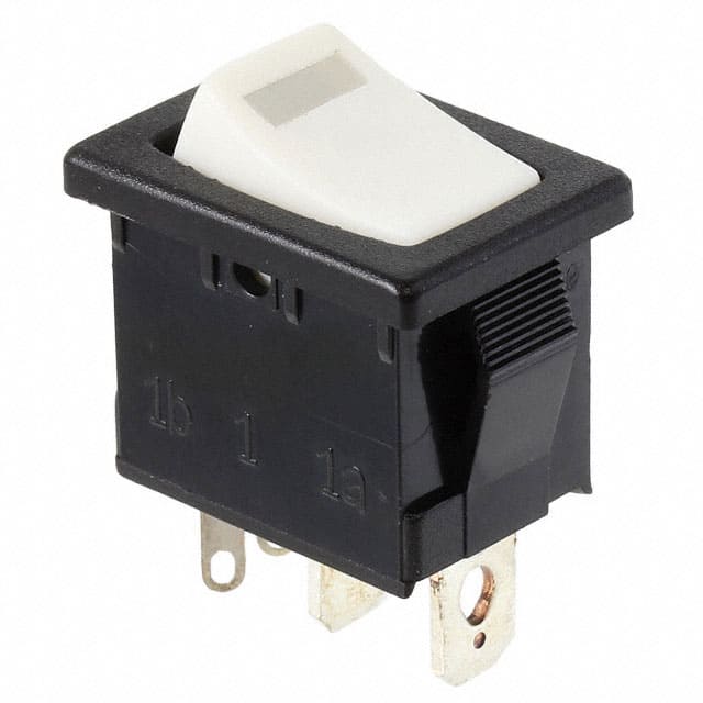 R1966ABLKWHTEFGRN SWITCH ROCKER SPST 15A 125V