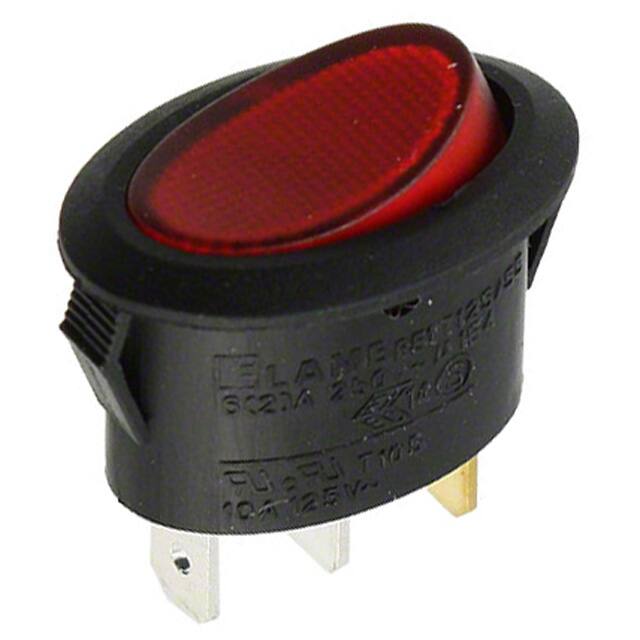 RE111C1000-116 SWITCH ROCKER SPST 16A 125V