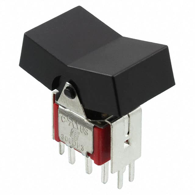 300DP3J3BLKVS2QE SWITCH ROCKER DPDT 5A 120V