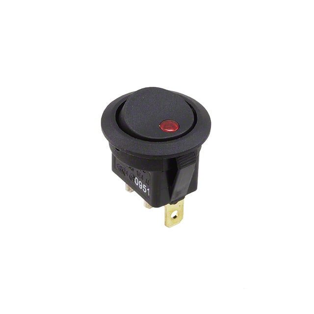 RR18131100-214 SWITCH ROCKER SPST 10A 125V
