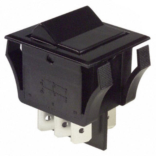 C221J12S205QF SWITCH ROCKER DPDT 15A 125V