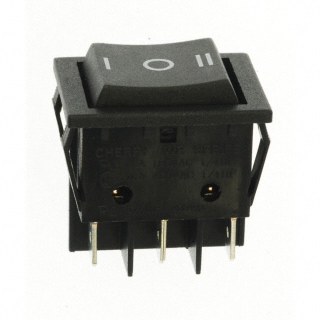 WRG34F2HBBNN SWITCH ROCKER DPDT 16A 125V
