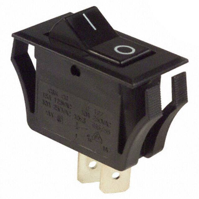 C122J12S205PQF SWITCH ROCKER SPST 15A 125V