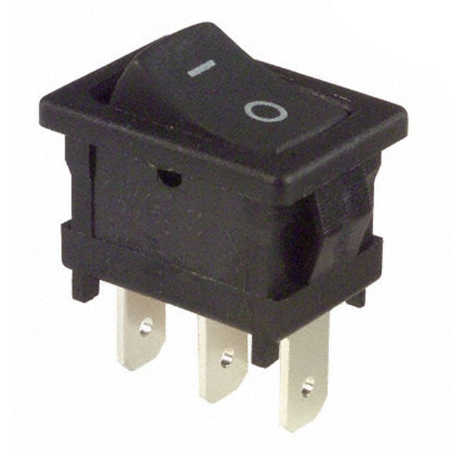 D101J12S215HQF SWITCH ROCKER SPDT 4A 125V